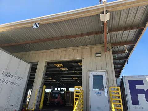 Commercial repair project photo showing tenant improvement, maintenance or punch-list work