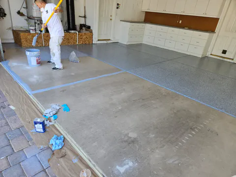 General project photo showing completed repair or remodeling work